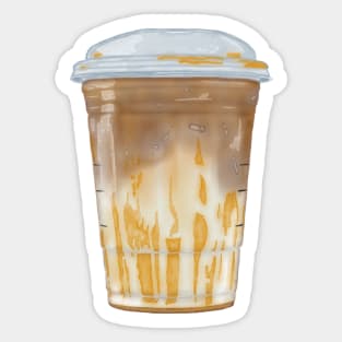 Iced Caramel Macchiato Sticker